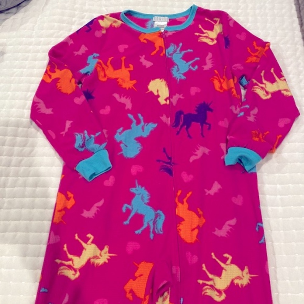 KOMAR KIDS Unicorn Blanket Sleeper Footed